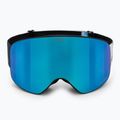 Maschera da sci per bambini Alpina Fernie Q-Lite black/blue matt 2