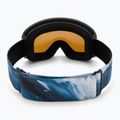 Maschera da sci per bambini Alpina Fernie Q-Lite black/blue matt 3