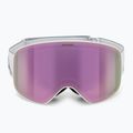 Maschera da sci junior Alpina Fernie Q-Lite white matt/rose 2