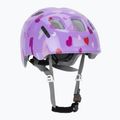 Casco da bici per bambini Alpina Ximo 2 Jr purple hearts gloss