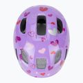 Casco da bici per bambini Alpina Ximo 2 Jr purple hearts gloss 6