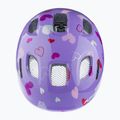 Casco da bici per bambini Alpina Ximo 2 Jr purple hearts gloss 4