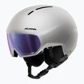 Casco da sci Alpina Vizzard QV MIPS white matt