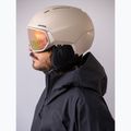 Casco da sci Alpina Vizzard QV MIPS sand matt 6