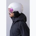 Casco da sci Alpina Vizzard Q-Lite white matt 6