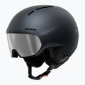 Casco da sci Alpina Vizzard Q-Lite midnight grey matt