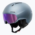 Casco da sci Alpina Vizzard Q-Lite ice blue matt