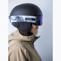 Maschera da sci Alpina Venet Q-Lite black/green matt 5