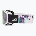 Maschera da sci Alpina Venet M Q-Lite  white/lilac matt 4