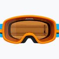 Maschera da sci per bambini Alpina Piney 2.0 orange/blue matt 2