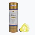 Navette da badminton VICTOR Nylon Shuttle 2000 fast 6 pz. giallo