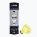 Navette da badminton VICTOR Nylon Shuttle 3000 medium 6 pz. giallo