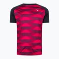 Camicia da tennis da uomo VICTOR T-33102 CD rosso/nero
