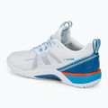 Scarpe da badminton da uomo VICTOR S82III AF bianco/azzurro 3
