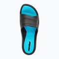 Infradito donna aquafeel Profi Pool nero / turchese 2