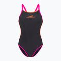 Costume intero da donna aquaFeel Training V-Back grigio / fumo