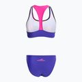 Costume da bagno due pezzi donna aquafeel Racerback blu rosa fiamme 2