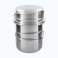 Tatonka Tazza con manico 600 ml Set di articoli da viaggio in acciaio
