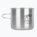 Tazza con manico di tigre della Tasmania da 500 ml, argento 2