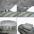 Zaino da trekking Tatonka Pyrox BC 45 + 10 l stone grey olive 18