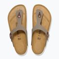 Infradito BIRKENSTOCK Gizeh Birkibuc stone 3