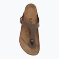 Infradito BIRKENSTOCK Gizeh Birkibuc mocca 5