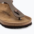 Infradito BIRKENSTOCK Gizeh Birkibuc mocca 7