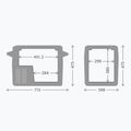 Refrigeratore turistico Dometic CFF45 AC/DC EU Version 44 l nero / grigio 8