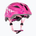 Casco da bici per bambini PUKY PH 8 Pro-S rosa/fiori