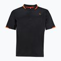 Camicia da squash da uomo Oliver Palma Polo nero/arancio
