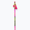 Bastone da sci di fondo LEKI PRC 750 rosa neon/giallo neon/nero 2