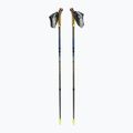 LEKI Traveller FX.One Carbon bastoncini da nordic walking blu navy e argento 65325821110 5
