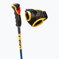 LEKI Spitfire 3D bastone da sci blu denim/ blu egeo/ giallo senape 4