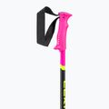 Bastoncini da sci LEKI Racing per bambini rosa neon/nero/giallo neon 3