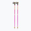 Bastoni da sci LEKI Spitfire 3D neon magenta/neon yellow/berry
