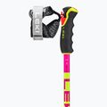 Bastoni da sci LEKI Spitfire 3D neon magenta/neon yellow/berry 4