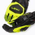 Guanti da sci da uomo LEKI WCR Venom SL 3D nero ghiaccio/limone 4