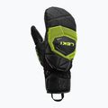 Guanti da sci uomo LEKI WCR Coach 3D Mitt black/ice lemon 2