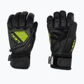 Guanti da sci da uomo LEKI WCR C-Tech 3D nero ghiaccio/limone