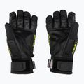 Guanti da sci da uomo LEKI WCR C-Tech 3D nero ghiaccio/limone 3