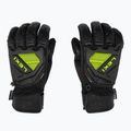 Guanti da sci da uomo LEKI WCR C-Tech 3D nero ghiaccio/limone 4