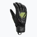 Guanti da sci da uomo LEKI WCR C-Tech 3D nero ghiaccio/limone 6