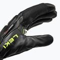 Guanti da sci da uomo LEKI WCR Venom Speed 3D nero ghiaccio/limone 4