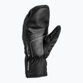 LEKI WCR Team 3D Guanti da sci per bambini Junior Mitt nero/limone ghiaccio 9