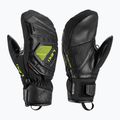 Guanti da sci per bambini LEKI WCR C-Tech 3D Junior Mitt black/ice lemon