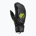 Guanti da sci per bambini LEKI WCR C-Tech 3D Junior Mitt black/ice lemon 2