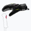 Guanti da sci per bambini LEKI WCR C-Tech 3D Junior Mitt black/ice lemon 6