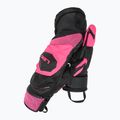 Guanti da sci da donna LEKI WCR Venom SL 3D Mitt nero/rosa