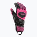 Guanti da sci da donna LEKI WCR Venom SL 3D nero/rosa 7