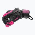 Guanti da sci da donna LEKI WCR Venom SL 3D nero/rosa 10